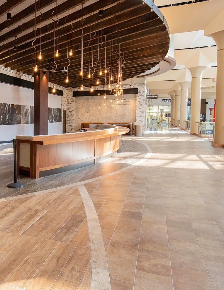 Commercial floor installation